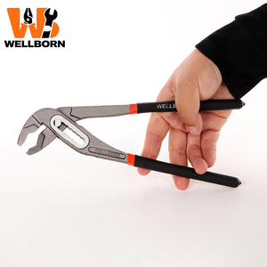 <span class=keywords><strong>Pince</strong></span> de plomberie multifonctionnelle en acier au chrome-vanadium avec poignée souple en plastique, 8, 10 et 12 pouces, ouverture rapide <span class=keywords><strong>pour</strong></span> robinets de salle de bain - Product Image 3