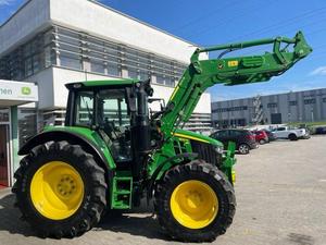 Nouveau design de tracteur agricole John Deere 4x4 avec chargeur frontal, machines agricoles 70HP 80HP 90HP 100HP 150HP, équipement de travail sur le terrain - Product Image 6