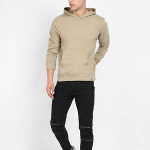 Sudadera con Capucha para Hombre, Color Negro Puro, Tamaño Personalizado, Precio Razonable, Servicio OEM/ODM, Material de Algodón Suave, Estilo Único - Product Image 4