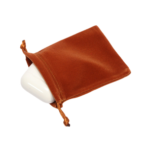 Bolsa pequeña con cordón cosmético de terciopelo con logotipo personalizado al mejor precio de Vietnam - Product Image 5