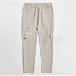 Plus Size <b>Men</b> Casual Canvas <b>Cargo</b> <b>Pants</b> Mid Waist Outdoor Use Workout Wear Cotton/Polyester Blend - Product Image 2
