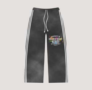 High Quality New Customized Rhinestone Tracksuit Pants Men Rhinestone Men's Sweatshirt & Joggers Tracksuit Set Streetwear - Product Image 4