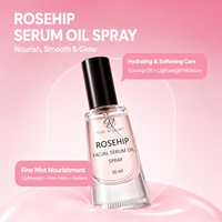 Vente en gros, marque privée, huile essentielle de rose de Damas biologique, brume pour le visage, spray hydratant, éclat, rafraîchissant, sérum facial en brume