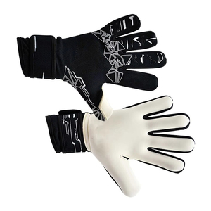 Gants de gardien de but en cuir respirant de haute qualité, best-seller, couleurs personnalisées, logo, service OEM, toutes les tailles disponibles pour le sport - Product Image 4