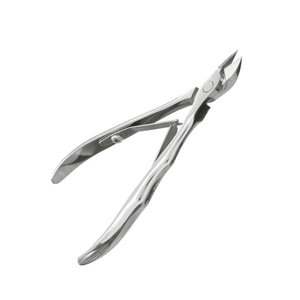 Professional Cuticle Nail Nipper Finish Polish Double Spring Russian Toenail Nipper 9mm Tip Cuticle Nippers With Logo - Product Image 1