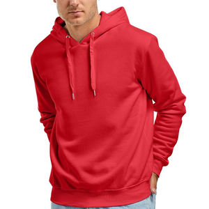 Sudaderas con Capucha para Hombre, de Manga Larga, Cuello con Capucha, Diseño Sólido, para Invierno, Hechas de Poliéster/Algodón - Product Image 3
