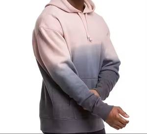 เสื้อฮู้ดผ้าคอตตอนผสมมีฮู้ดผ้าออร์แกนิคสำหรับสวมใส่สบายแห้งเร็วป้องกันการเปื้อนสไตล์ใหม่ - Product Image 5