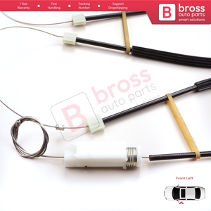 Kit de réparation de lève-vitre BWR5123 gauche pour TT TTS TTRS MK3 8S FV 2014-2024 2 portes 8S0837461 - Product Image 6