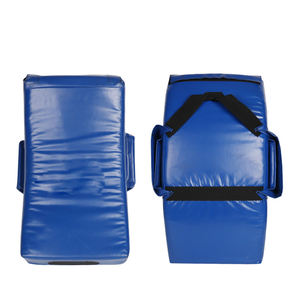 Las mejores almohadillas de kick-boxing tailandesas para entrenamiento de MMA, almohadillas para golpear, almohadillas para patadas Maya Hide Leather Made Heavy Duty Muay Thai Kick Pads - Product Image 5