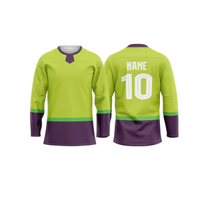 Maillot de hockey sur glace pour équipe de jeunes OEM, personnalisé par sublimation, respirant, fabriqué au Pakistan 2025 - Product Image 2