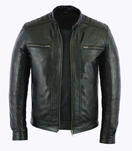 Veste la plus vendue pour hommes Vestes en cuir de haute qualité dans différentes tailles et designs Meilleur fournisseur de vestes en cuir pour hommes - Product Image 5