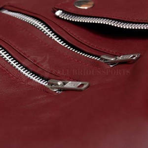 Chaqueta de cuero de piel de oveja para mujer de estilo Vintage real de moda con logotipo personalizado cuero genuino Color y tamaño personalizados - Product Image 6