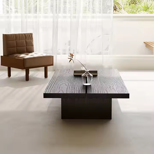 Meubles de salon pour petit appartement moderne, table basse en bois massif, hauteur réglable, mobilier de maison de luxe léger - Product Image 4