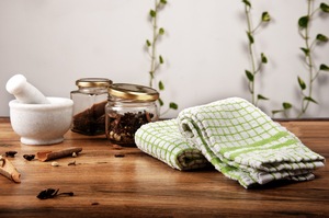 100% algodón gris toallas de baño tejido a mano diseño inspirado en Golf para niños - Product Image 2