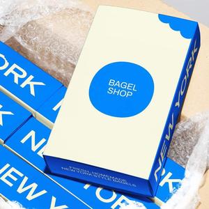 เคลือบด้านลายนูนสำหรับโชว์เครื่องสำอางสำหรับใบหน้ากล่องสีดำสำหรับขายปลีกขายส่งออกแบบโลโก้ได้ตามต้องการ - Product Image 2