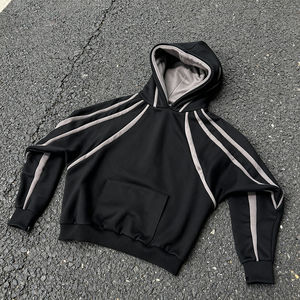 100% coton matériel à la mode vêtements d'hiver de haute qualité conçu pull à capuche pour hommes en détresse sweats à capuche sweats - Product Image 6