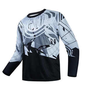 Racing Jersey Custom Motocross <b>Shirt</b> for Men Breathable Mesh Team Logo Sportswear Factory Bulk Wholesale Apparel - Product Image 4