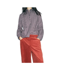 Alta demanda Camisa de rayas de mujer única y de diseñador Algodón Elegante y versátil en tamaños personalizados a granel Cantidad - Product Image 3