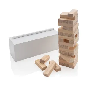 Juego de Mesa de Torre de Madera Sostenible - Gadgets Ecológicos para Diversión y Entretenimiento - Product Image 1