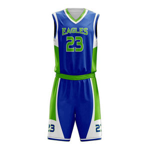 Uniforme de Baloncesto Hecho en Pakistán, Uniforme de Baloncesto Juvenil de Estilo Nuevo Hecho a Medida al por Mayor - Product Image 5