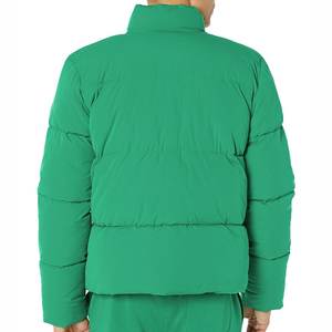 Nouvelle Arrivée 2026 – Doudoune matelassée brillante pour homme, coupe-vent épaisse et rembourrée, noire à capuche, pour l'hiver - Product Image 4