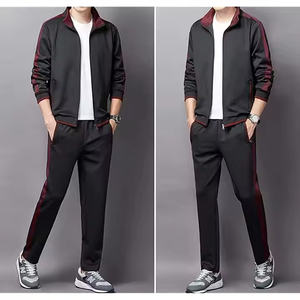 2025 Logo personnalisé de haute qualité Heavyweight Puff Printing Joggers Set Pantalons de survêtement et sweats à capuche Ensemble 100% pantalons de survêtement en coton - Product Image 2