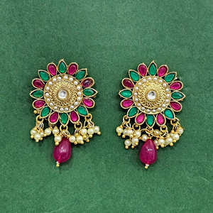 Antique Classic Fashion Tops with Gold Plating High Quality Wholesale Fashion Hoop Earrings - Product Image 3