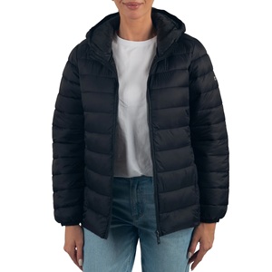 Avec des options de marque personnalisées Veste d'extérieur à glissière bouffante Nouvelle veste thermique en gros pour dames - Product Image 6