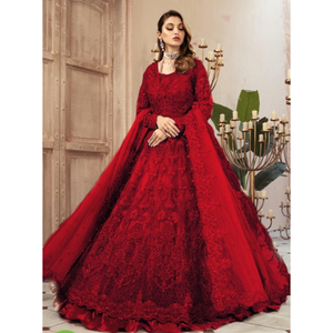 2025 diseño pesado tela personalizada boda fiesta pesado bordado elegante trabajo hecho a mano Maxi vestido con Dupatta para mujeres disponibles - Product Image 6
