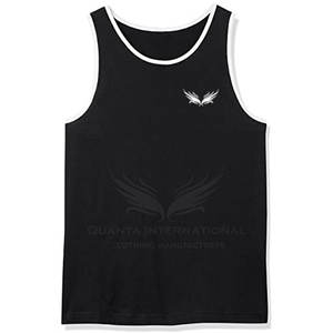 Camiseta sin mangas hecha en el mejor material, camiseta sin mangas con diseño de logotipo personalizado, camiseta sin mangas Lisa para gimnasio para hombre - Product Image 1