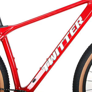 My Store Bicicleta de Montaña de Fibra de Carbono MTB, Cuadro y Horquilla Unisex de 12 Velocidades, 29 (27,5) * 19 - Product Image 5