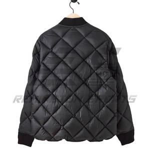 Nouvelle arrivée veste bombardier personnalisée pour hommes | Blouson bombardier d'hiver à la mode pour hommes | Blouson bombardier matelassé Offre Spéciale - Product Image 3