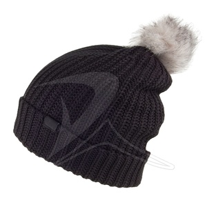 Bonnet de mode pour femmes de luxe taille personnalisée décontracté coton chapeau d'hiver motif d'impression Double usage chaud bandeau nouveauté - Product Image 1