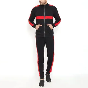 Setelan baju lari pria, nyaman, setelan Track, pakaian pria keluaran baru, setelan Tracksuit kustom baru 2024