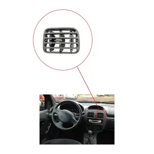 Difusor de Rejilla Central de Calefacción Derecha Gris para Renault Clio 2, Ventiladores de Coche 7702258376 - Product Image 1