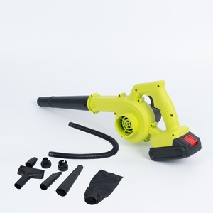 Soplador de Hojas Inalámbrico Don Feliz 21V, Soplador Eléctrico Portátil de 400W con Batería para Hojas, Polvo, Garaje y Jardín - Product Image 5