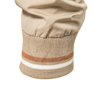 Chaqueta de bombardero de invierno lisa con cuello levantado de estilo callejero informal OEM personalizada 2024 para adultos - Product Image 5