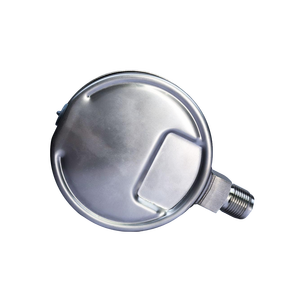 100mm 4인치 올 스테인리스 스틸 액체 충전 압력 게이지 0-16 바 232 PSI 마노미터 충격 방지 IP65 1/2 NPT 하부 장착 M20 - Product Image 3