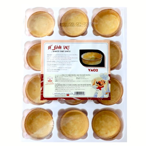 Baked Tart OEM/ODM High Quality HALAL Bakery Frozen Baked Egg Tart Shell YA02 420G Dessert <b>Sweet</b> <b>Bulk</b> Export Supplier Best Price - Product Image 1