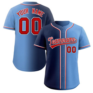 Camisas de béisbol retro personalizadas Sudadera elegante con logotipo impreso sublimado transpirable Jersey de béisbol cosido personalizado - Product Image 2