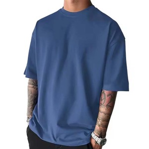 เสื้อยืดแฟชั่นสำหรับผู้ชายฤดูร้อนเสื้อยืดสีฟ้ากราฟิกขนาดใหญ่เสื้อยืดกีฬา unisex - Product Image 3