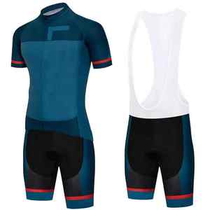 Conjunto de Ropa de Ciclismo Personalizada al por Mayor, Jersey de Manga Corta para Hombre y Mujer, Uniforme para Bicicleta, Venta Caliente para Unisex - Product Image 1