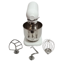 Mélangeur planétaire électrique 10 litres 300W pour boulangerie avec contrôle numérique, verrouillage enfant, tension universelle, compatibilité multi-prises