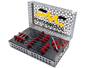 Kit chirurgical zygométrique premium pour implants dentaires, outils chirurgicaux professionnels en acier, réutilisables, procédures d'implantation zygométrique - Product Image 1