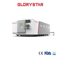 Nouvelle machine de découpe de tôles en acier GS-CE PRO Series, numérique, automatique, CNC, laser à fibre, refroidissement par eau, contrôle Cypcut