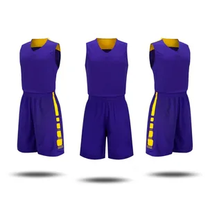 高品质篮球制服定制男篮球衣队服球衣套装队服俱乐部篮球服