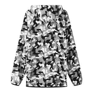 Pull à capuche décontracté pour hommes, de style hivernal, col rond de grande taille, imprimé pour le printemps et l'automne, en polyester/coton - Product Image 4