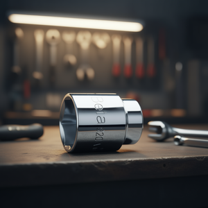 Chiavi a Bussola Esagonali e Quadrate Cromate da 1/2 Pollice con Attacco Femmina - Product Image 3