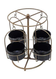 High Quality Customized Hanging Round Succulent Wire Strong <b>Stand</b> Flower Pot in Bulk Quantity - Product Image 4