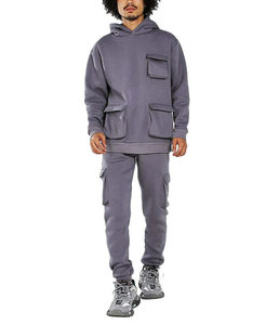 New Arrival 100% Cotton Breathable Fabric High Quality Custom Jogging Suit Sets <b>Men</b> Oversized Nylon Windbreaker Tracksuit - Product Image 1